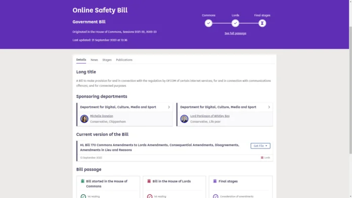 The UK Online Safety Bill has passed the Parliament with a clause that could threaten end-to-end encryption and apps like Signal. Learn more about the stonking controversy and its implications for online safety, privacy, and freedom of expression.